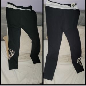 VS Pink High Waisted Leggings Size Large